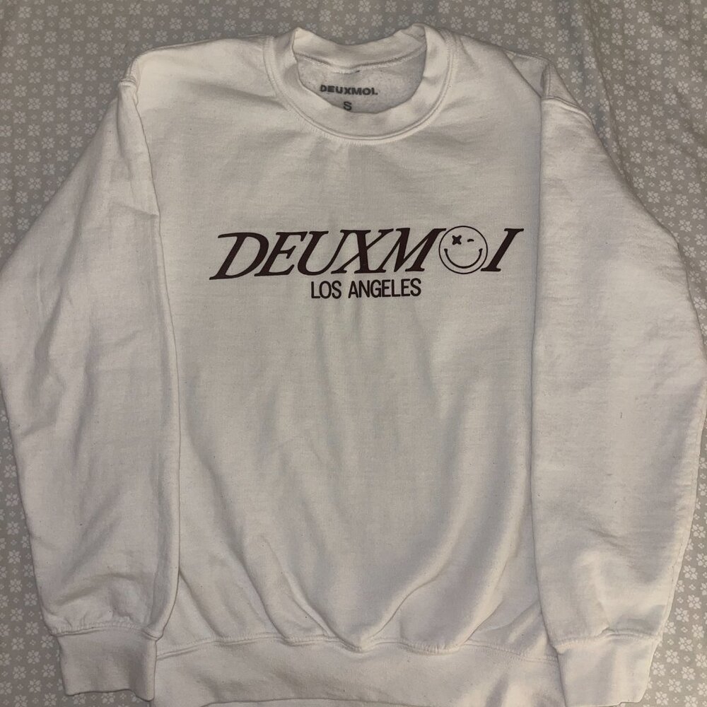 DeuxMoi Limited Edition Crew Neck Sweatshirt - Size Small